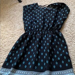 Super Cute Basic Black dress with Some design!